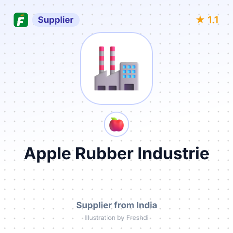 Apple Rubber Industrie – summary card, no photo uploaded yet