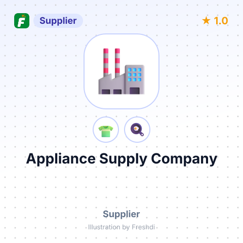 Appliance Supply Company – summary card, no photo uploaded yet