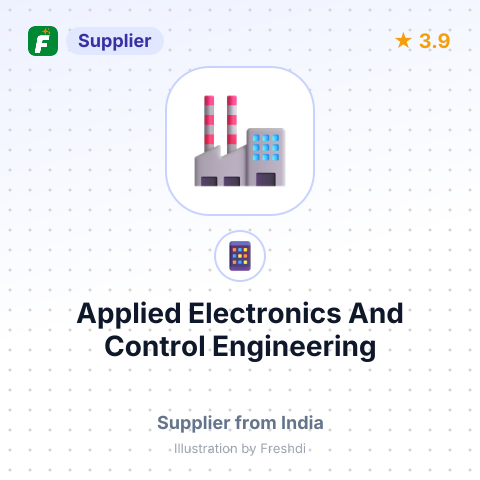 Applied Electronics And Control Engineering – summary card, no photo uploaded yet