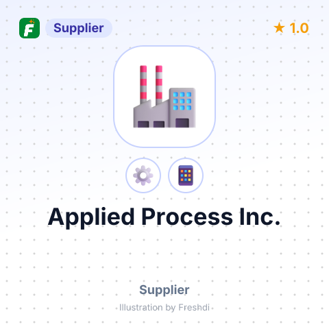 Applied Process Inc. – summary card, no photo uploaded yet