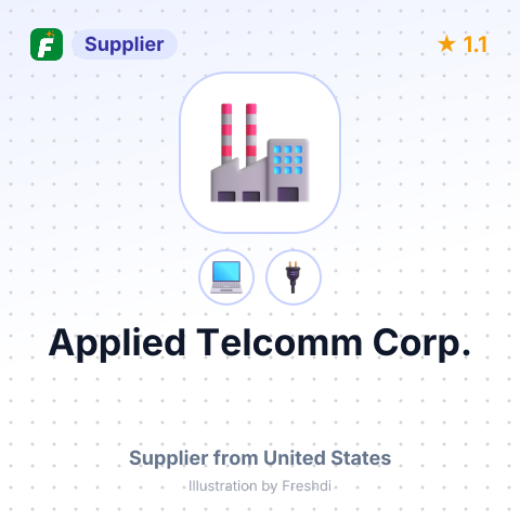 Applied Telcomm Corp. – summary card, no photo uploaded yet
