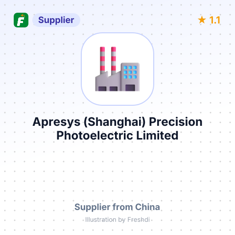 Apresys (Shanghai) Precision Photoelectric Limited – summary card, no photo uploaded yet