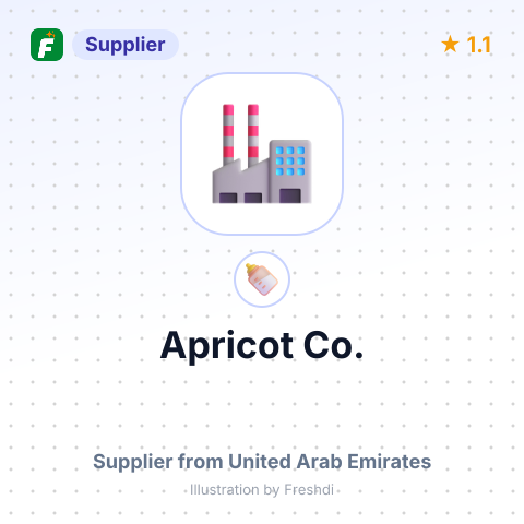 Apricot Co.  – summary card, no photo uploaded yet
