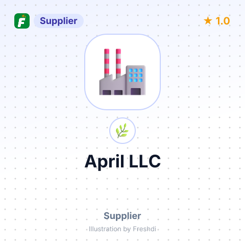 April LLC – summary card, no photo uploaded yet