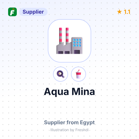 Aqua Mina – summary card, no photo uploaded yet