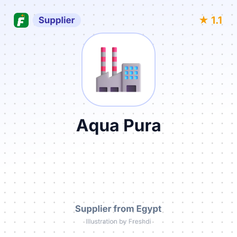 Aqua Pura – summary card, no photo uploaded yet