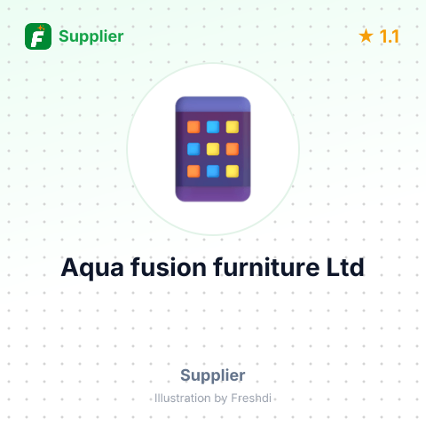 Aqua fusion furniture Ltd – summary card, no photo uploaded yet