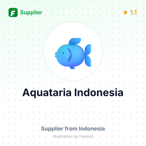 Aquataria Indonesia  – summary card, no photo uploaded yet