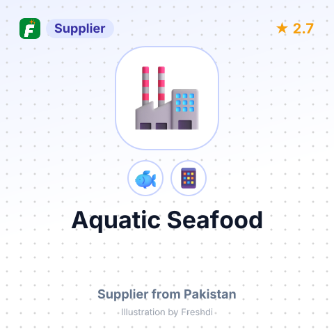 Aquatic Seafood – summary card, no photo uploaded yet