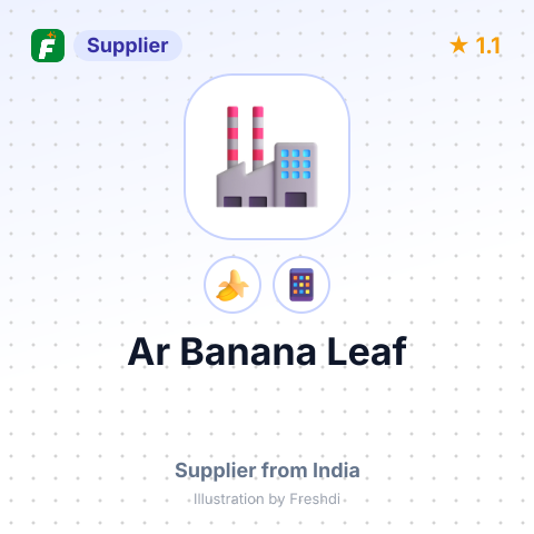 Ar Banana Leaf  – summary card, no photo uploaded yet