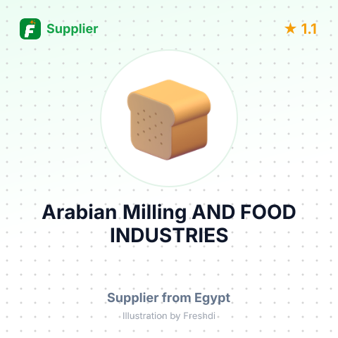Arabian Milling AND FOOD INDUSTRIES – summary card, no photo uploaded yet