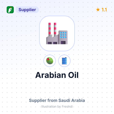 Arabian Oil  – summary card, no photo uploaded yet