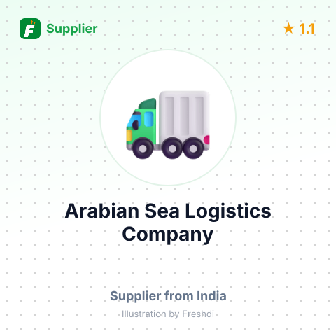 Arabian Sea Logistics Company  – summary card, no photo uploaded yet
