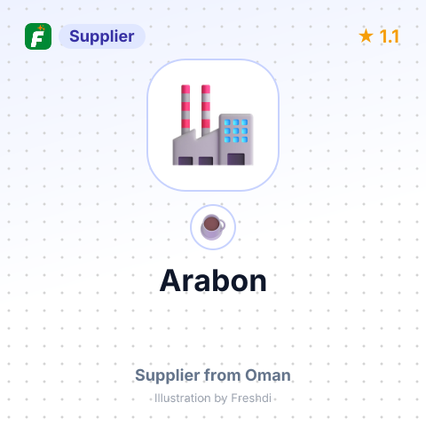Arabon  – summary card, no photo uploaded yet