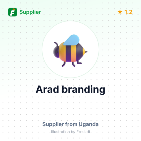 Arad branding  – summary card, no photo uploaded yet
