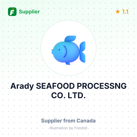 Arady SEAFOOD PROCESSNG CO. LTD. – summary card, no photo uploaded yet