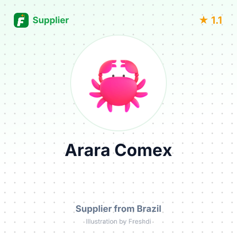 Arara Comex  – summary card, no photo uploaded yet