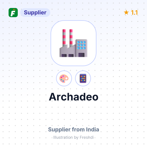 Archadeo  – summary card, no photo uploaded yet