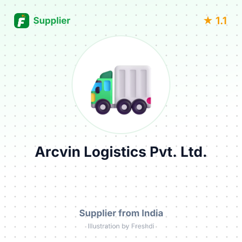 Arcvin Logistics Pvt. Ltd. – summary card, no photo uploaded yet
