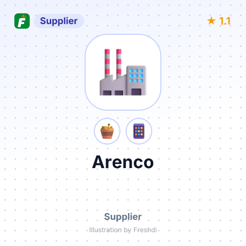 Arenco – summary card, no photo uploaded yet