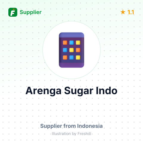 Arenga Sugar Indo  – summary card, no photo uploaded yet