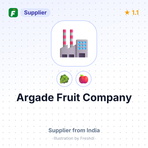 Argade Fruit Company – summary card, no photo uploaded yet