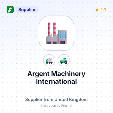 Argent Machinery International – summary card, no photo uploaded yet