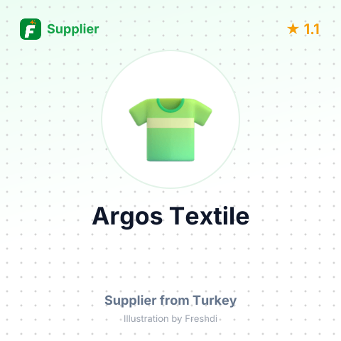 Argos Textile – summary card, no photo uploaded yet