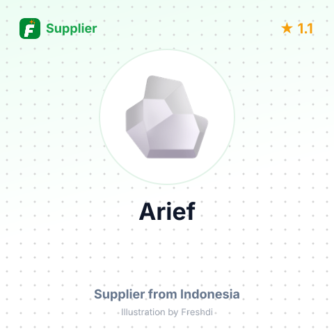 Arief – summary card, no photo uploaded yet