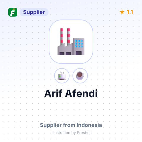 Arif Afendi  – summary card, no photo uploaded yet
