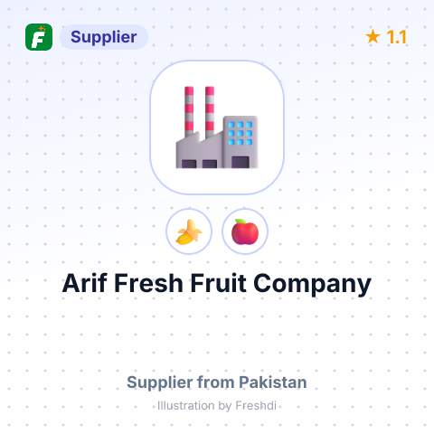 Arif Fresh Fruit Company – summary card, no photo uploaded yet