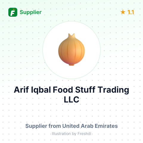 Arif Iqbal Food Stuff Trading LLC  – summary card, no photo uploaded yet