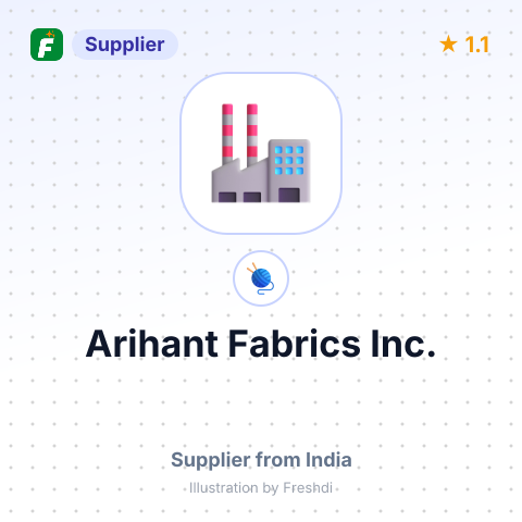 Arihant Fabrics Inc. – summary card, no photo uploaded yet