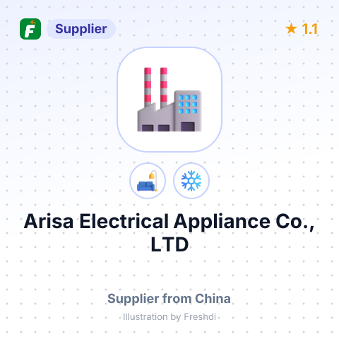 Arisa Electrical Appliance Co., LTD – summary card, no photo uploaded yet