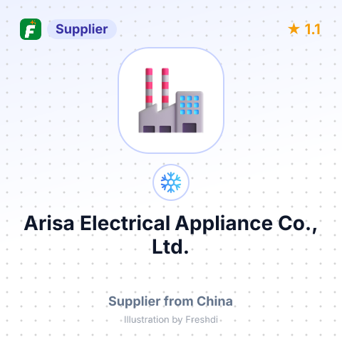 Arisa Electrical Appliance Co., Ltd. – summary card, no photo uploaded yet