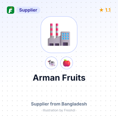 Arman Fruits  – summary card, no photo uploaded yet