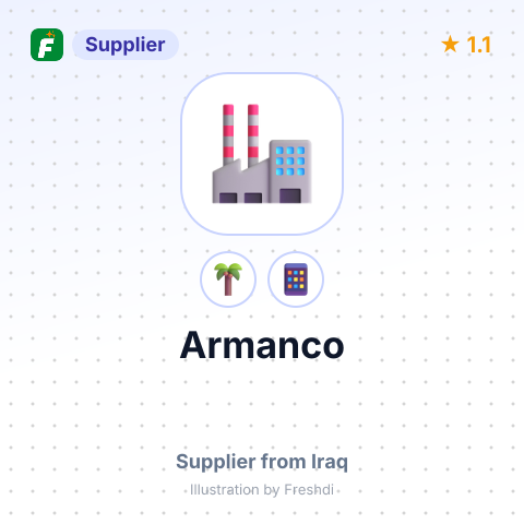 Armanco  – summary card, no photo uploaded yet
