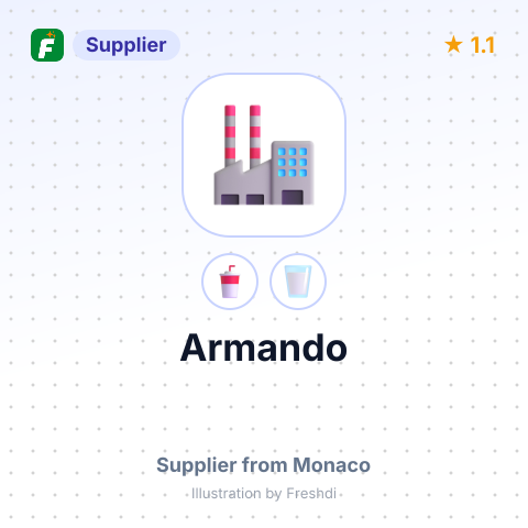 Armando  – summary card, no photo uploaded yet