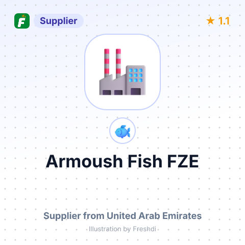Armoush Fish FZE – summary card, no photo uploaded yet