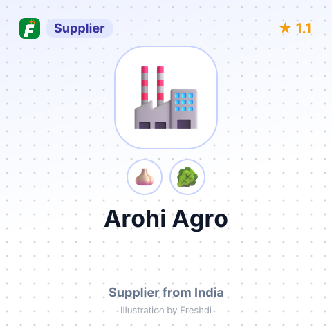 Arohi Agro – summary card, no photo uploaded yet