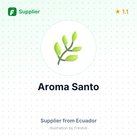 Aroma Santo – summary card, no photo uploaded yet