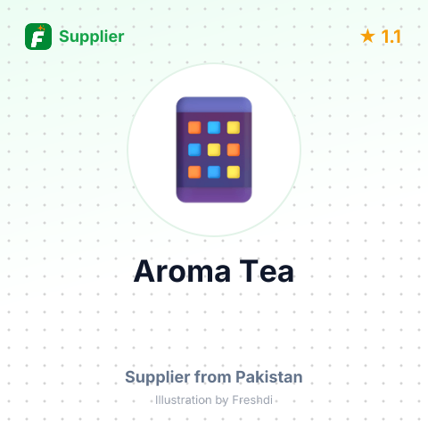 Aroma Tea  – summary card, no photo uploaded yet
