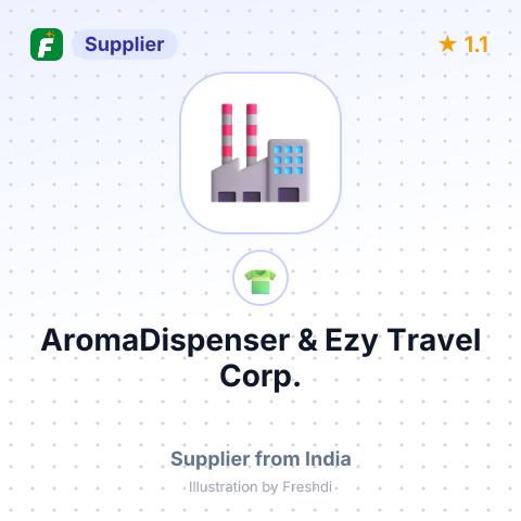 AromaDispenser & Ezy Travel Corp. – summary card, no photo uploaded yet