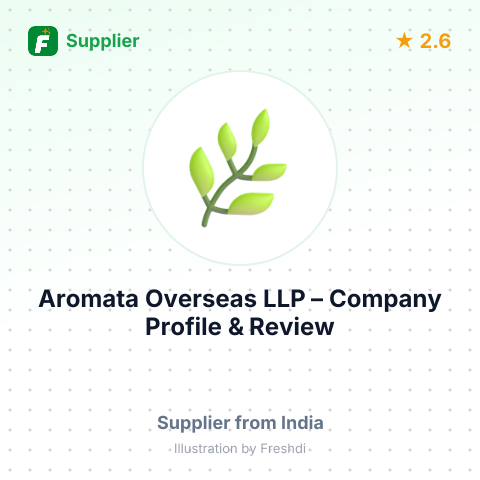 Aromata Overseas LLP – summary card, no photo uploaded yet