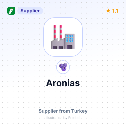 Aronias   – summary card, no photo uploaded yet