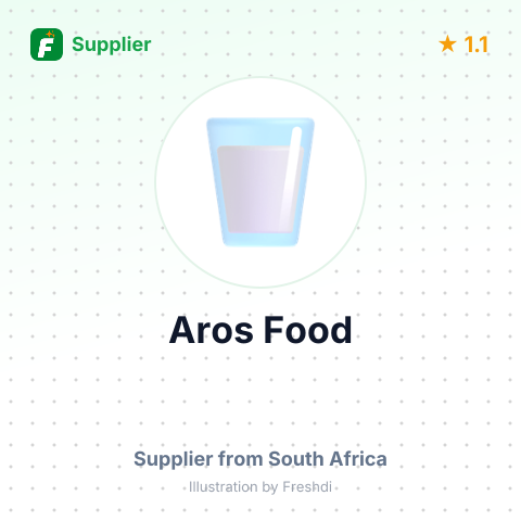 Aros Food  – summary card, no photo uploaded yet