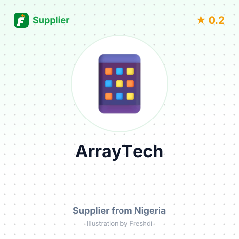 ArrayTech – summary card, no photo uploaded yet