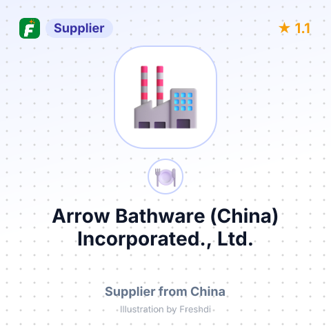 Arrow Bathware (China) Incorporated., Ltd. – summary card, no photo uploaded yet