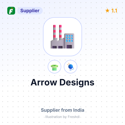 Arrow Designs  – summary card, no photo uploaded yet