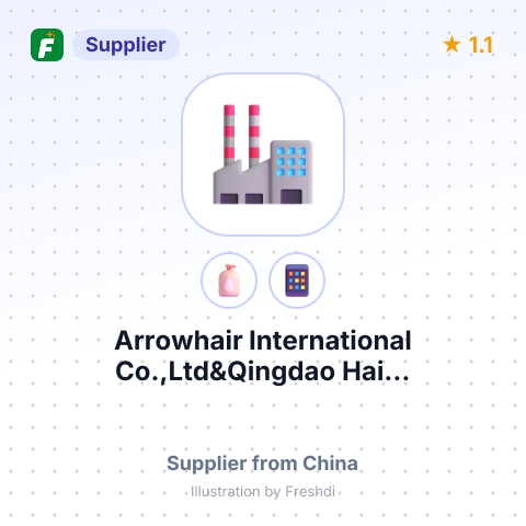 Arrowhair International Co.,Ltd&Qingdao Hai... – summary card, no photo uploaded yet
